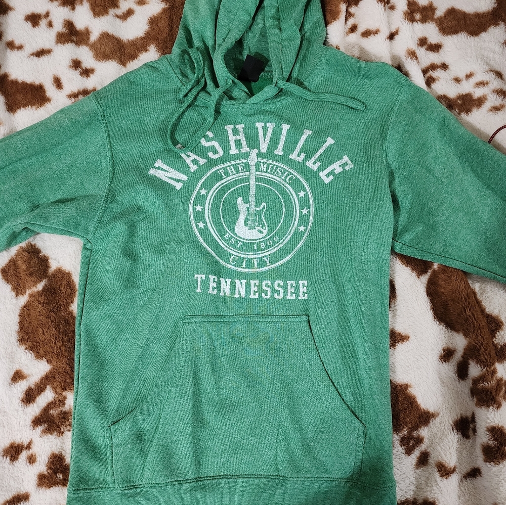 Green Nashville Tennessee Hoodie